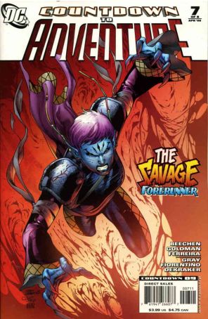 Countdown to Adventure 7 published by DC with cover art by Eddy Barrows