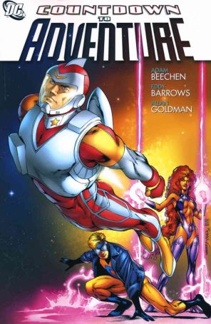 Countdown to Adventure TPB 1 published by DC with cover art by Eddy Barrows