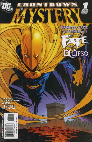 Countdown to Mystery 1 published by DC with cover art by Justiniano