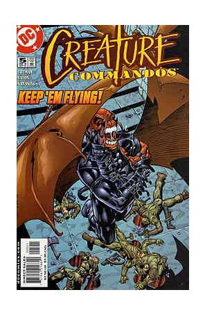 Creature Commandos 5 published by DC with cover art by Scot Eaton