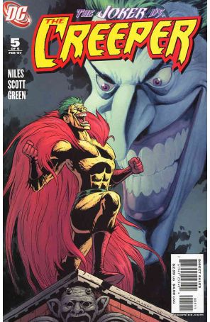 Creeper (2nd Series) 5 published by DC with cover art by Shawn McManus
