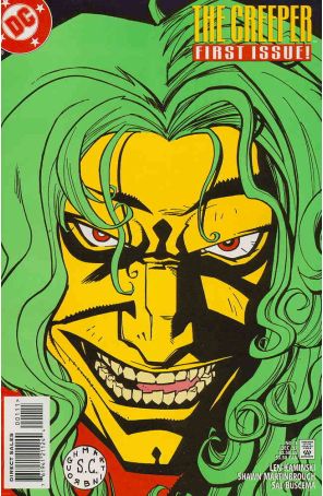 The Creeper 1 published by DC with cover art by Shawn Martinbrough