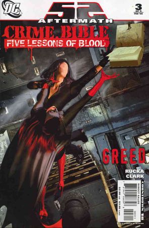 Crime Bible: The Five Lessons 3 published by DC with cover art by John Van Fleet