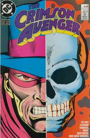 Crimson Avenger 4 published by DC with cover art by Rick Stasi