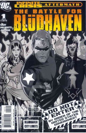 Crisis Aftermath: The Battle For Bludhaven 1 (2nd) published by DC with cover art by Daniel Acuña
