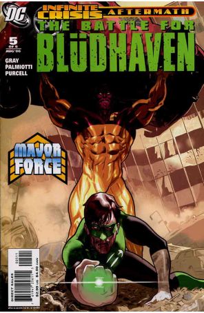 Crisis Aftermath: The Battle For Bludhaven 5 published by DC with cover art by Daniel Acuña