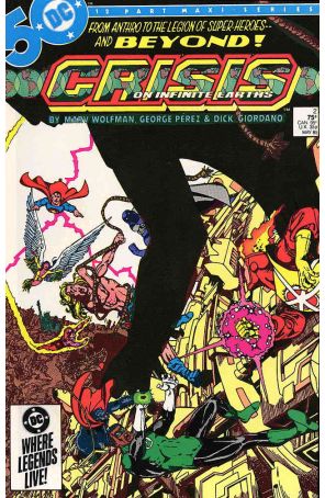 Crisis on Infinite Earths 2 published by DC with cover art by George Pérez