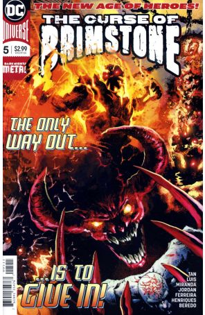 The Curse of Brimstone 5 published by DC with cover art by Philip Tan