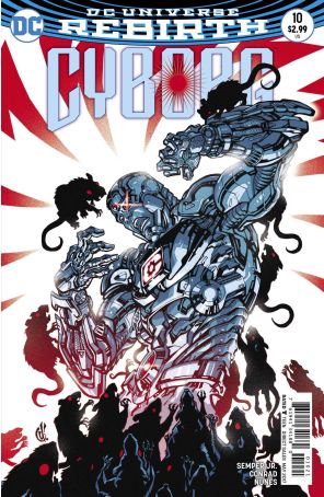 Cyborg (2nd Series) 10A published by DC with cover art by Carlos d’Anda