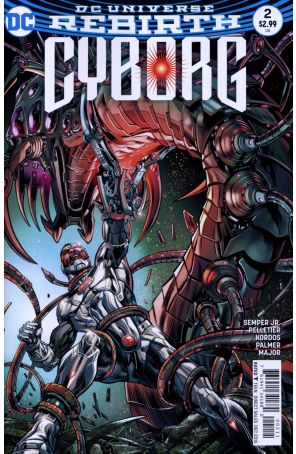 Cyborg (2nd Series) 2 published by DC with cover art by Will Conrad
