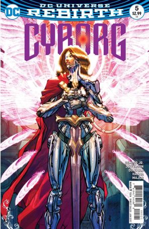 Cyborg (2nd Series) 5A published by DC with cover art by Carlos D’Anda