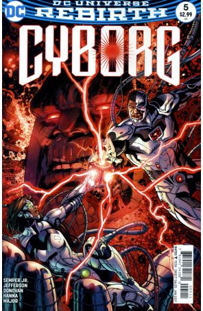 Cyborg (2nd Series) 5 published by DC with cover art by Paul Pelletier
