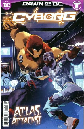 Cyborg (3rd Series) 3A published by DC with cover art by Edwin Galmon
