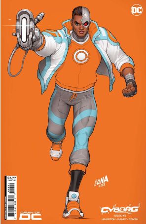 Cyborg (3rd Series) 3B published by DC with cover art by David Nakayama