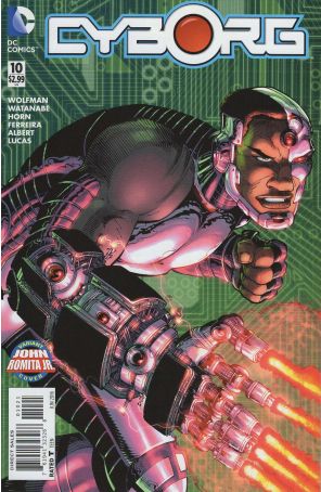 Cyborg 10A published by DC with cover art by John Romita