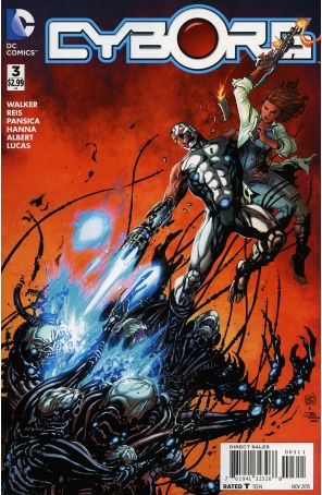 Cyborg 3 published by DC with cover art by Ivan Reis