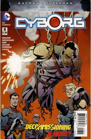 Cyborg 8 published by DC with cover art by Ethan Van Sciver
