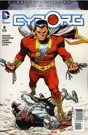 Cyborg 9 published by DC with cover art by Dan Panosian