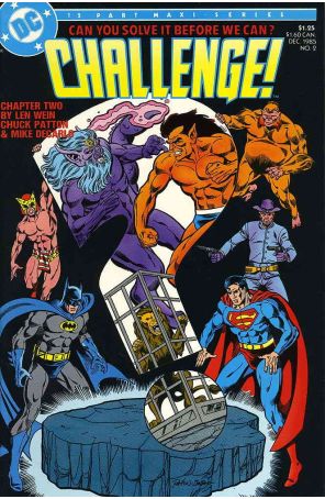 DC Challenge 2 published by DC with cover art by Chuck Patton