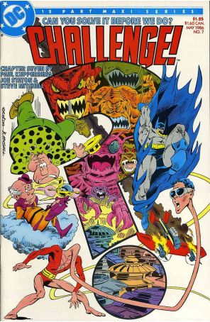 DC Challenge 7 published by DC with cover art by Joe Staton