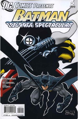 DC Comics Presents: Batman (2nd Series) 2 published by DC with cover art by Scott McDaniel
