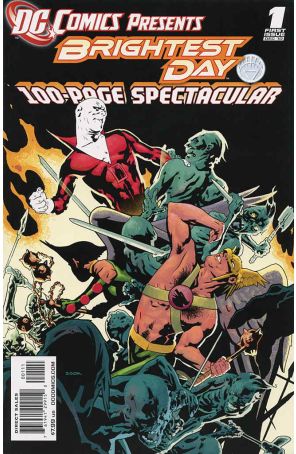 DC Comics Presents: Brightest Day 1 published by DC with cover art by Ryan Sook