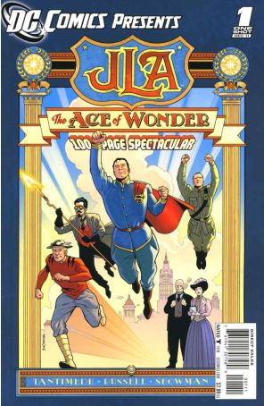 DC Comics Presents: JLA - Age of Wonder 1 published by DC with cover art by Galen Showman