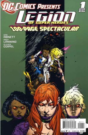 DC Comics Presents: Legion of Super-Heroes 1 published by DC with cover art by Olivier Coipel