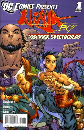 DC Comics Presents: Ninja Boy 1 published by DC with cover art by Alé Garza