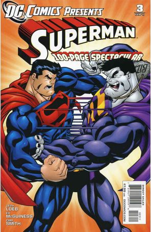 DC Comics Presents: Superman (2nd Series) 3 published by DC with cover art by Ed McGuinness