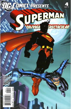 DC Comics Presents: Superman (2nd Series) 4 published by DC with cover art by Scott McDaniel