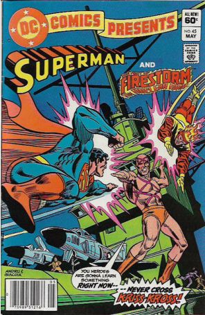 DC Comics Presents 45 (Newsstand) published by DC with cover art by Ross Andru