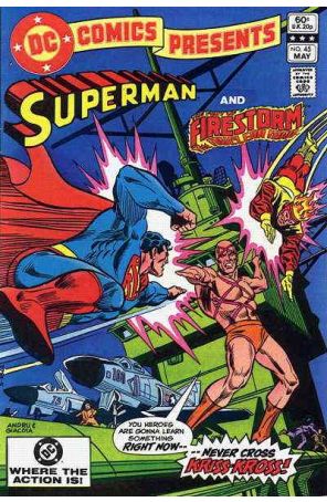 DC Comics Presents 45 published by DC with cover art by Ross Andru