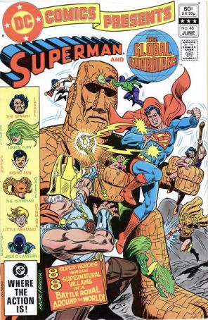 DC Comics Presents 46 published by DC with cover art by Ross Andru