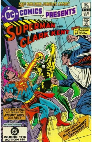 DC Comics Presents 50 published by DC with cover art by Rich Buckler