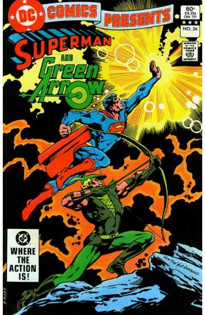 DC Comics Presents 54 published by DC with cover art by Don Newton