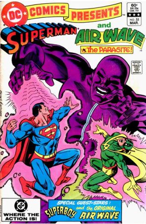 DC Comics Presents 55 published by DC with cover art by Alex Saviuk