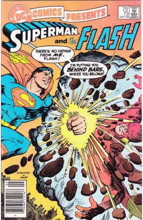 DC Comics Presents 73 (Newsstand) published by DC with cover art by Carmine Infantino