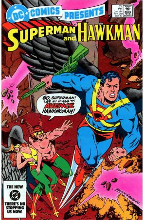 DC Comics Presents 74 published by DC with cover art by Alex Saviuk