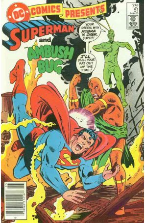 DC Comics Presents 81 (Newsstand) published by DC with cover art by Keith Giffen