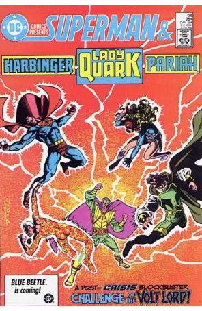 DC Comics Presents 94 published by DC with cover art by George Pérez