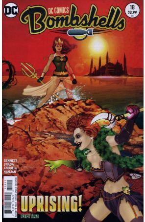 DC Comics: Bombshells 18 published by DC with cover art by Ant Lucia