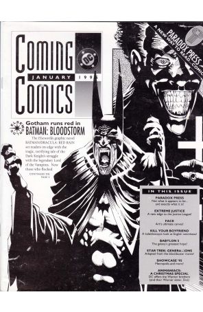 DC Coming Comics 80 published by DC with cover art by Kelley Jones