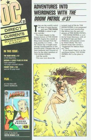 DC Direct Currents 31 published by DC