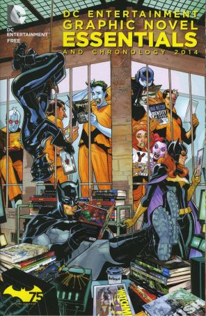 DC Entertainment Essential Graphic Novels and Chronology 2014 published by DC with cover art by Terry Dodson
