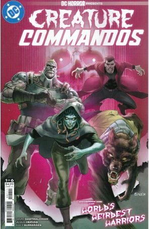 DC Horror Presents: Creature Commandos 1A published by DC with cover art by Tirso