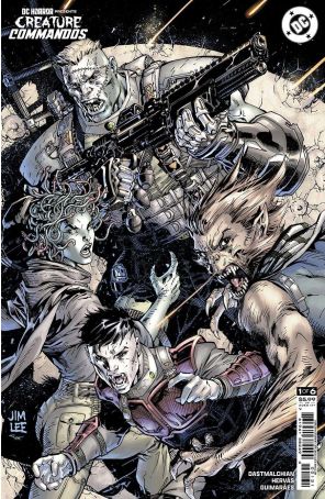 DC Horror Presents: Creature Commandos 1C published by DC with cover art by Jim Lee