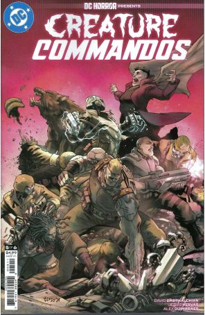 DC Horror Presents: Creature Commandos 5A published by DC with cover art by Tirso Cons