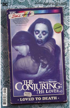 DC Horror Presents: The Conjuring: The Lover 5A published by DC with cover art by Ryan Brown