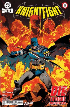 DC K.O.: Knightfight 1A published by DC with cover art by Dan Mora